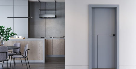 Usi gri pentru interior - Porta Line model I1