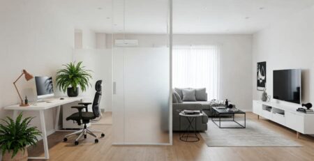 Birou acasa amenajre sticla (1)