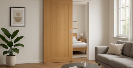 Ușă culisantă pentru interior cu sistem Terno Scorrevoli